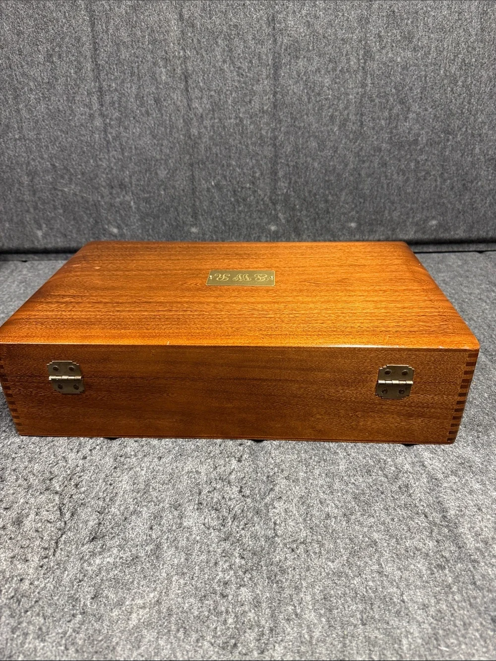Naken's Tarnish Proof Silverware Chest - Copper Brown Exterior